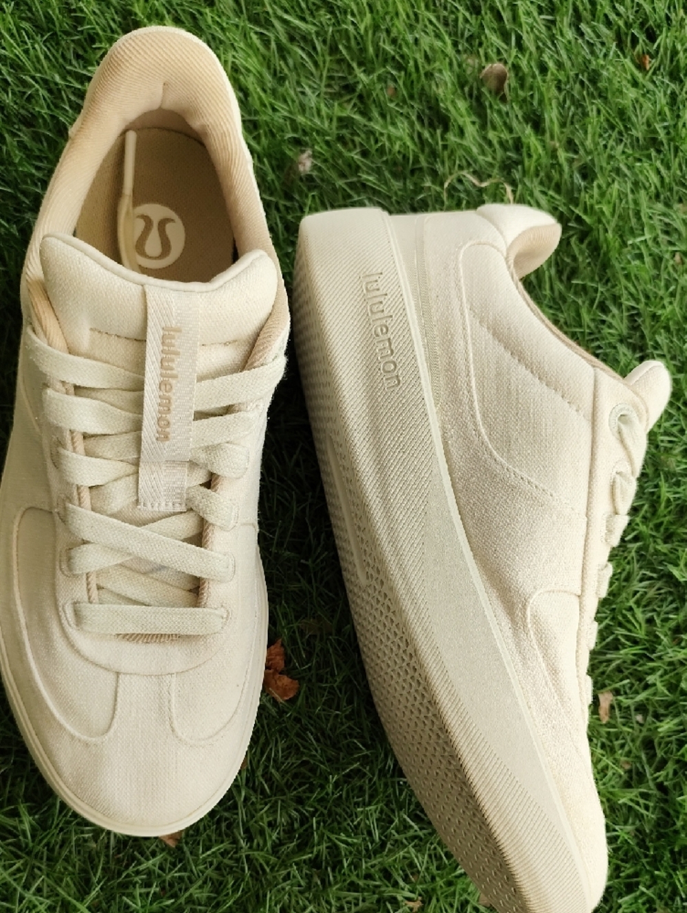 lululemon athletica Cream/Tan Athletic Sneakers - Picture 2 of 6